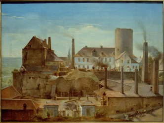 The Harkort Factory at Wetter Castle on the Ruhr