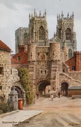 Bootham Bar and Minster, York