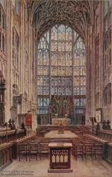 Choir and East Window, Gloucester Cathedral