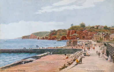Dawlish, from the Station