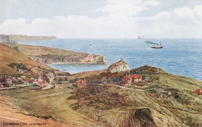 Lulworth Cove, from Above