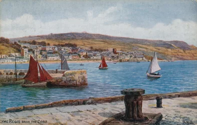 Lyme Regis from the Cobb