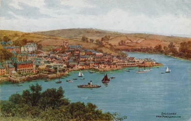 Salcombe, From Portlemouth
