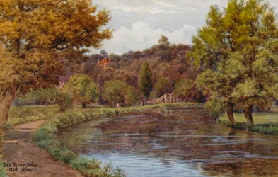 The River Wey, Guildford
