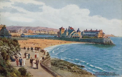 Weston-Super-Mare, Knightstone Pier and Two Bays