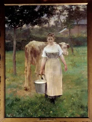 Manda Lamétrie, the Farm Maid, 1887, 2.14 x 1.61 m, Paris, Musée d