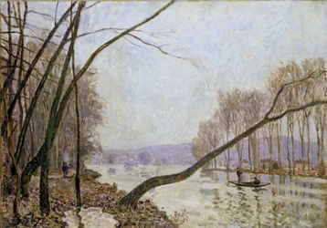 Bank of the Seine in Autumn