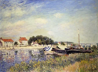 Banks of the Loing at Saint-Mammes