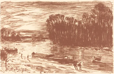 Banks of the Loing near Saint-Mammès