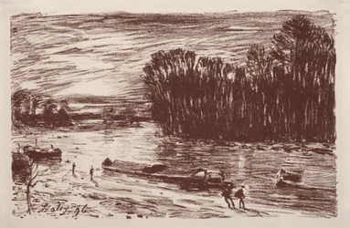 Banks of the Loing, Near Saint-Mammès
