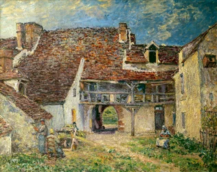 Farm Court in Saint Mammes