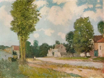 La Route de Versailles, 19th Century, 1929