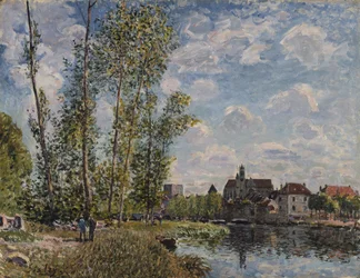 Moret, View of the Loing, Afternoon in May