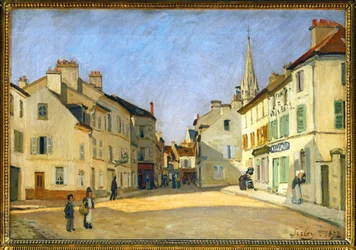 Street of the Chaussee in Argenteuil