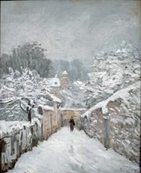 Snow at Louveciennes