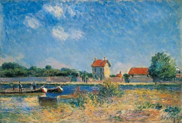 The Banks of the Canal du Loing at Saint-Mammes