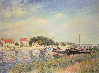 The Banks of the Loing at Saint-Mammes