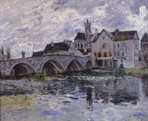 The Bridge of Moret-sur-Loing, 1887