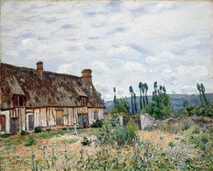 The Abandoned Thatched Cottage, 1894