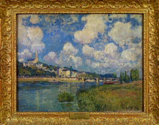 View of Saint Cloud near Paris