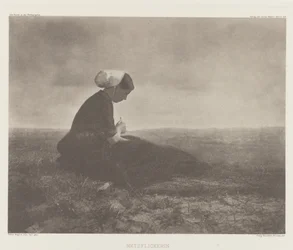 Mending Nets, Katwijk 1894
