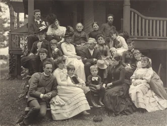 Stieglitz Family at Oaklawn, Lake George