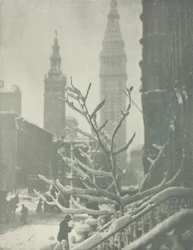 Two Towers, New York, 1911