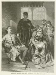 Interview between Isabelle of Croye and Charles of Burgundy