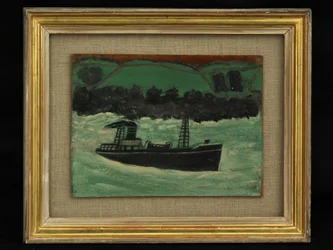 Trawler off Cornish Coast, c.1928