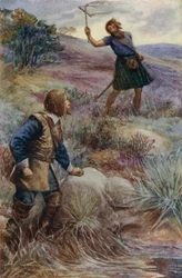 James Graham, Marquis of Montrose, Scottish Royalist Commander, Receiving News of an Invasion of Irish Troops in Scotland