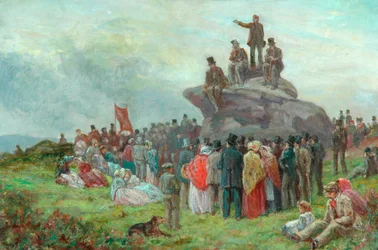 A Chartist Meeting at Basin Stones, Todmorden