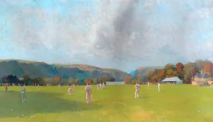 Cricket Match, Centre Vale