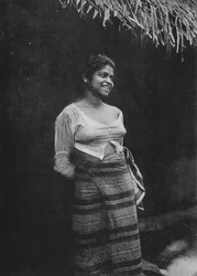 Sinhalese Village Beauty, c1890, 1910