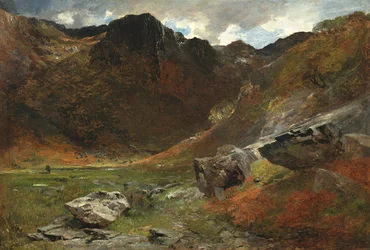 A Marshy Glen from Nature