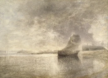 Holy Island Castle, Northumbria, c.1882-3