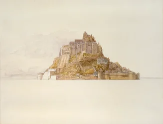 Mont St Michel from the Sands