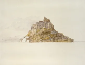 Mont St Michel from the Sands, c. 1876