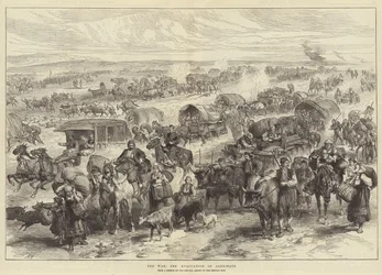 The War, the Evacuation of Alexinatz
