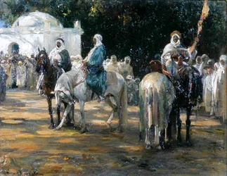 In Front of the Meshhed, c.1903