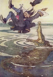 Right into the Jaws of the Crocodile!