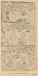 Page of Troano Manuscript