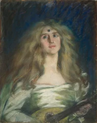 Natalie with Mandolin