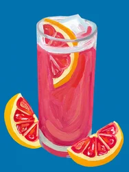Pink Grapefruit Cocktail