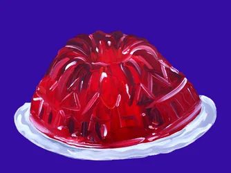 Vibrant Red Jello