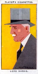 Martin Bladen Hawke, 7th Baron Hawke, British Cricketer, 1926