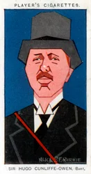 Sir Hugo Cunliffe-Owen, British businessman, 1926