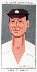 Sir Jack Hobbs, British Cricketer