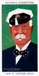 Sir Thomas Johnstone Lipton, 1st Baronet, British Grocer and Yachtsman