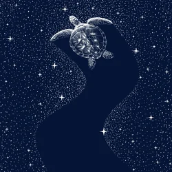 Cosmic Sea Turtle