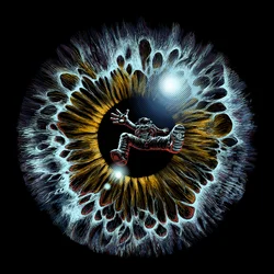 Floating in Cosmic Eye
